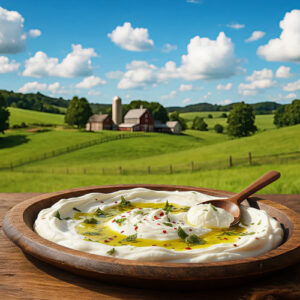 Krämig labneh